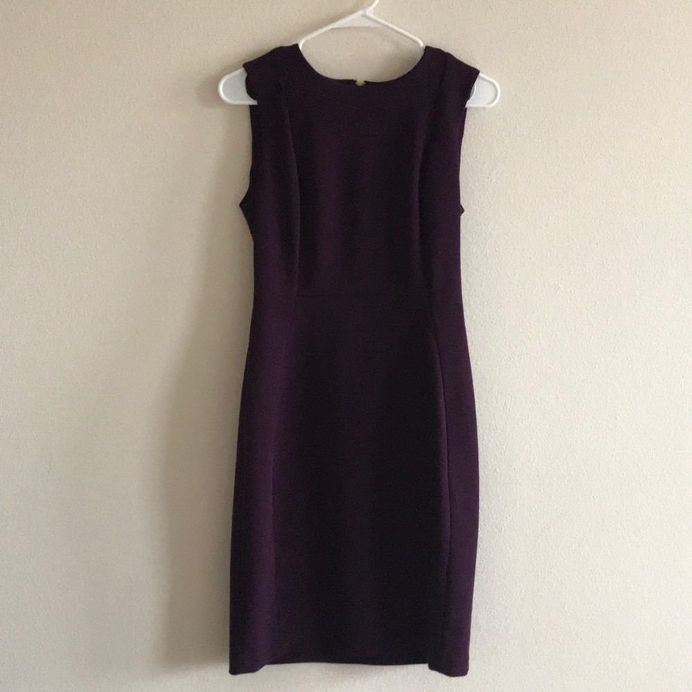 Calvin Klein Purple Dress